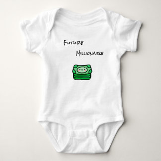 little Millionaire  Baby Bodysuit