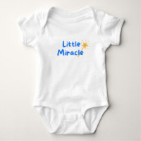 Little miracle baby body suit