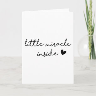 Little Miracle Inside Card