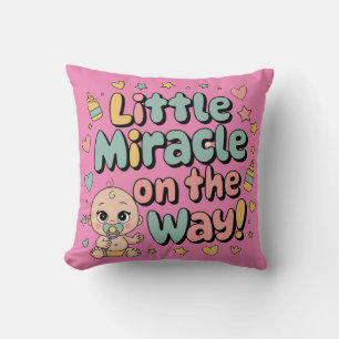 Little Miracle on the Way - Pregnancy Design  Cushion