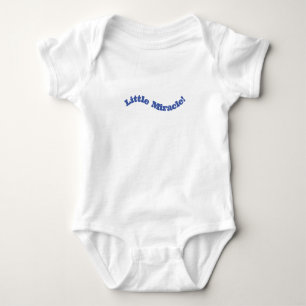 Little Miracle Quote Baby Romper Bodysuit
