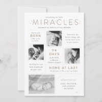 Little Miracles Twin Preemie NICU Infographic 