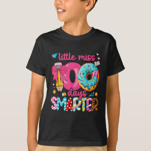 Little Miss 100 Days Smarter 100 Days Of School Do T-Shirt