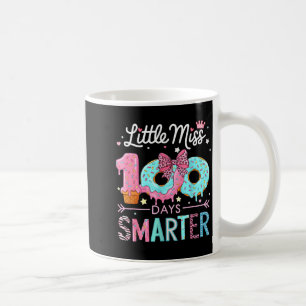 Little Miss 100 Days Smarter Kids Girls 100th Day Coffee Mug