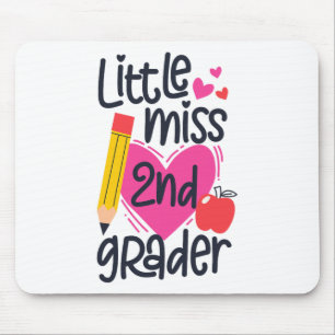 Little Miss 2nd Grader First Day Of Second Grade G Mouse Mat