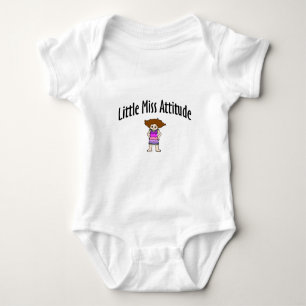 Little Miss Attitude Baby Bodysuit