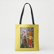 Little Miss Blondie Hiker Tote Bag