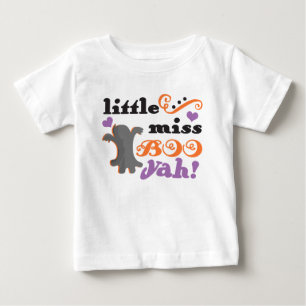 little miss boo yah cute halloween baby T-Shirt