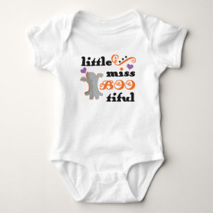 little miss bootiful cute halloween baby bodysuit