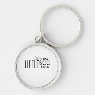 Little Miss Bootiful Retro Classic Key Ring