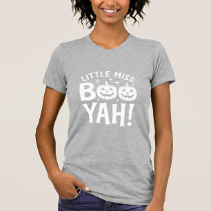 Little Miss Booyah Halloween Pumpkin Design_1 T-Shirt