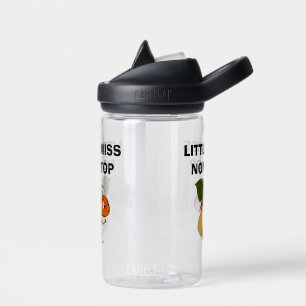 Little Miss Busy Cute Ant Watercolor Water Bottle