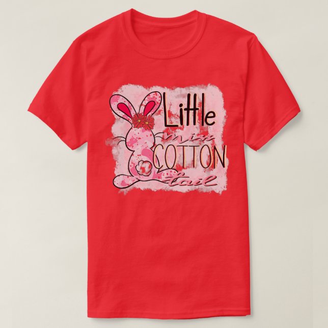 Little Miss Cotton Tail (1)  T-Shirt (Design Front)