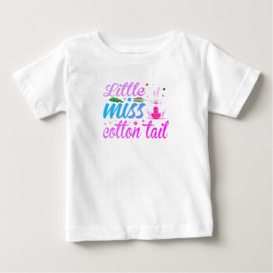 Little Miss Cotton Tail Baby T-Shirt