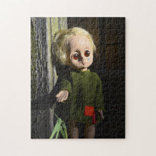 Little Miss Creepy Jigsaw Puzzle