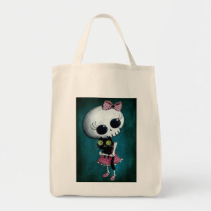 Little Miss Death - Halloween Beauty Tote Bag