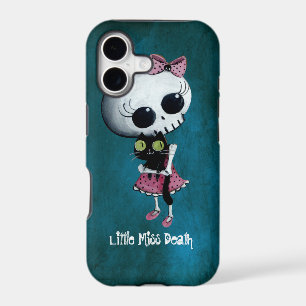 Little Miss Death with Black Cat