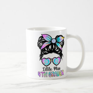 Little Miss Fourth Grade Girl Ck To School Shirt 4 Coffee Mug