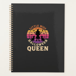 Little Miss Halloween Queen Witch Cat Design_1 Planner