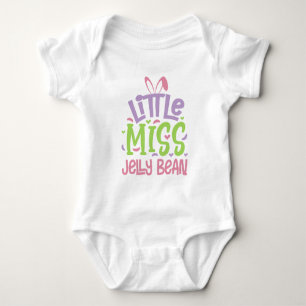 Little Miss Jelly Bean/Easter Baby Bodysuit