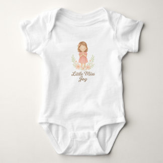 Little Miss Joy Baby Bodysuit