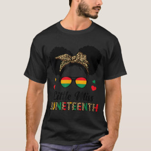 Little Miss Junenth 1865 Black African American T-Shirt