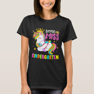 Little Miss Kindergarten Ck To School Hello Kinder T-Shirt