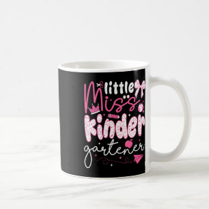 Little Miss Kindergartener Coquette Back To School Coffee Mug
