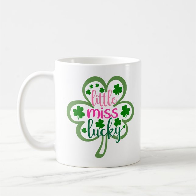 Little Miss Lucky Coffee Mug (Left)
