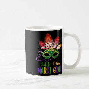 Little Miss Mardi Gras Mardi Gras Mask Kids Toddle Coffee Mug