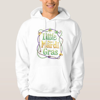 Little Miss Mardi Gras T-Shirt for Toddler Girls Hoodie