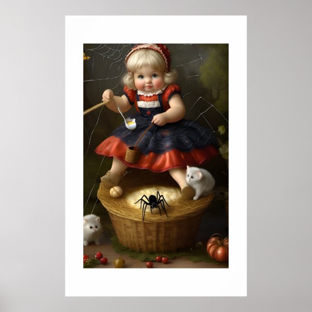 Little Miss Muffet Poster (Front)
