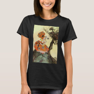 Little Miss Muffet & Spider, Vintage Mother Goose T-Shirt