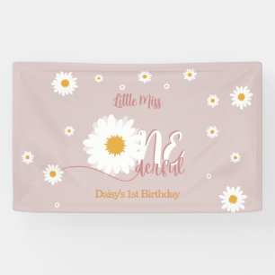 Little Miss Onederful 1st Birthday Banner
