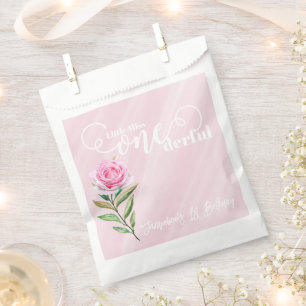 Little Miss ONEderful 1st First Birthday Favour Bags