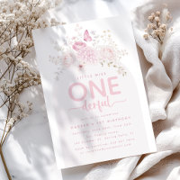 Little Miss ONEderful Girls 1st Birthday Party