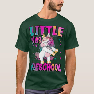 Little Miss Preschool Back To School Girls Prescho T-Shirt