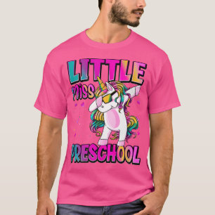 Little Miss Preschool Back To School Girls Prescho T-Shirt