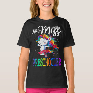 Little Miss Preschooler Unicorn  T-Shirt