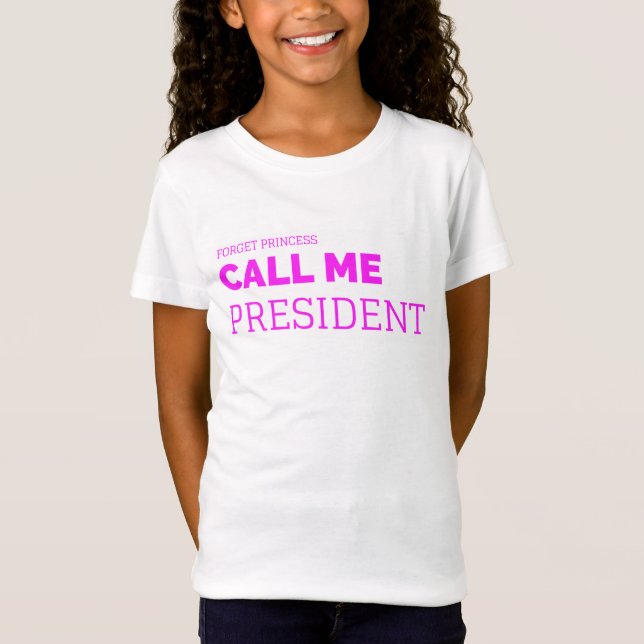 Little Miss President t-shirt (Front)