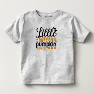 Little miss pumpkin spice toddler T-Shirt