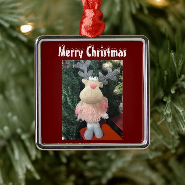 **LITTLE "MISS" REINDEER** CHRISTMAS ORNAMENT (Tree)