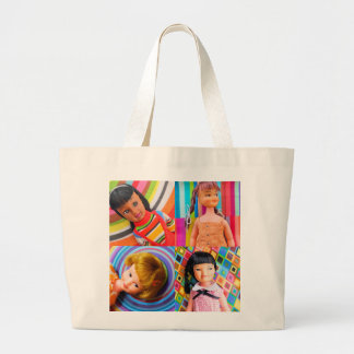 Little Miss Retro - Series 1 Large Tote Bag