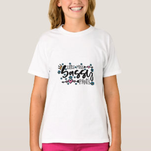 Little Miss Sassy Pants Girl's T-Shirt