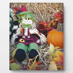 Little Miss Scarecrow Plaque