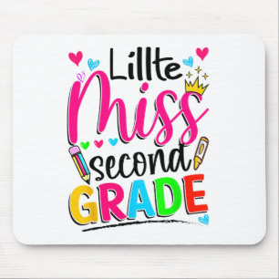 Little Miss Second Grade Ck To School Second Grade Mouse Mat