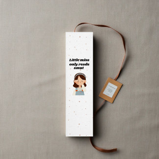 Little Miss Smut Reader Card Bookmark