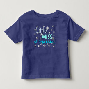 Little Miss Snowflake Toddler T-Shirt