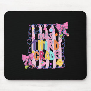 Little Miss Third Grade First Day Of 3rd Grade Coq Mouse Mat