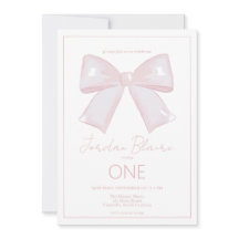 Little Miss Wonderful Pink 1st First Birthday 